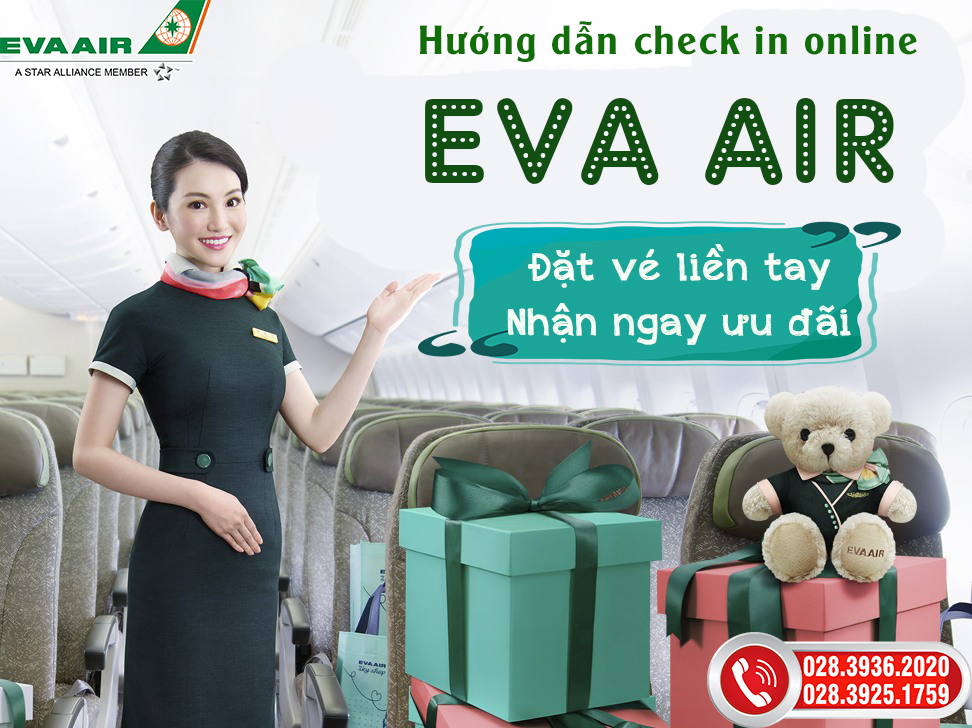 Hướng dẫn cách check in online eva air tiết kiệm thời gian và công sức